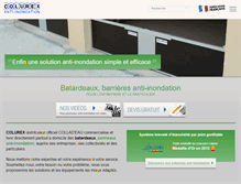 Tablet Screenshot of colurex.fr
